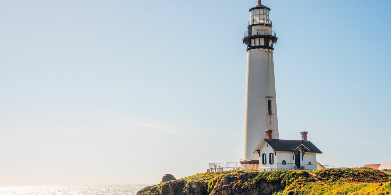 Marina coastal lighthouse